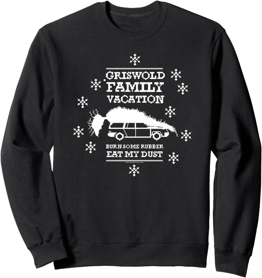 Christmas Vacation Burn Some Rubber Weihnachten Sweatshirt