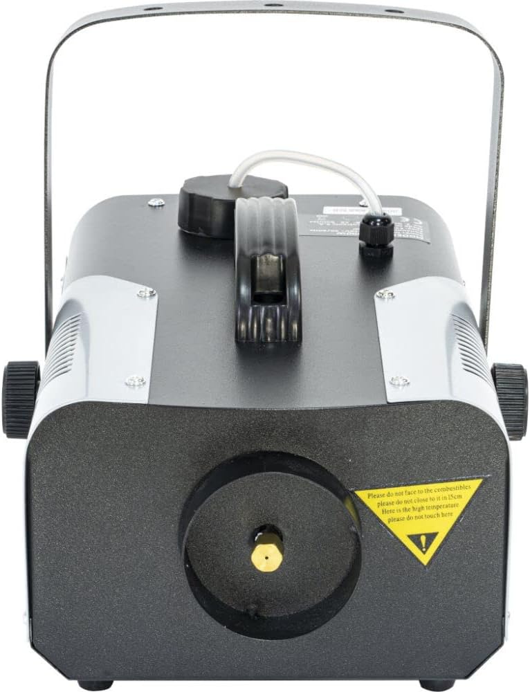 Ibiza - LSM900W - 900W Nebelmaschine mit Fernsteuerung - Schwarz und grau Maschine 900W, Maschine 90
