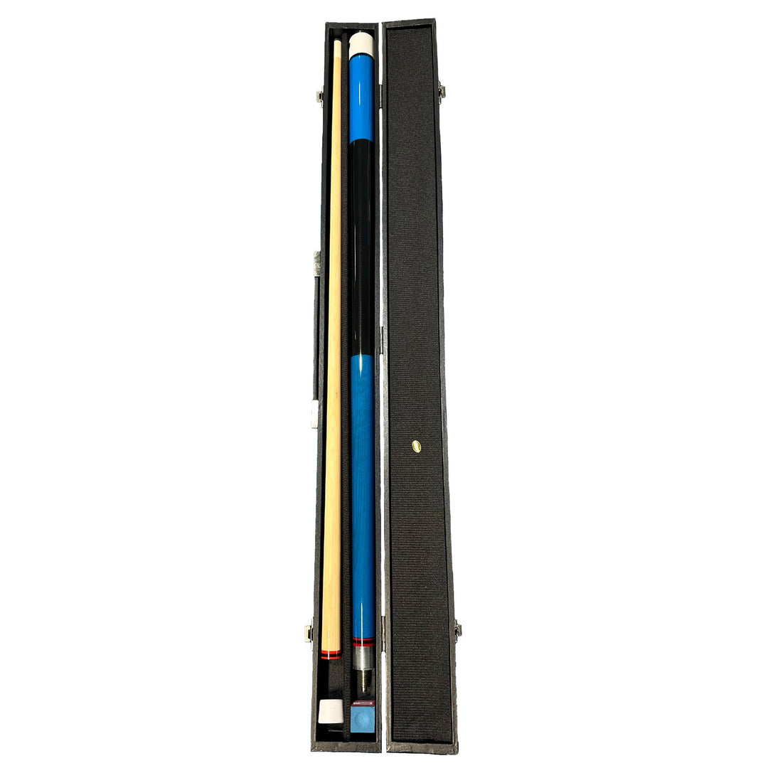 Winsport Billardqueue mit Koffer, preiswertes Einsteiger Set, Poolbillard-Cue, 2-TLG. inkl. Profi-Kr
