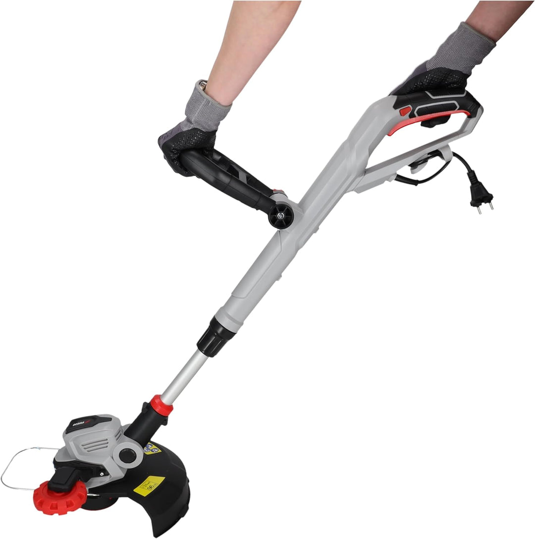 Dedra Elektro-Rasentrimmer DEDRA, Starke 550W 10000U/min in Kartonverpackung, Schnittdurchmesser ⌀ 3