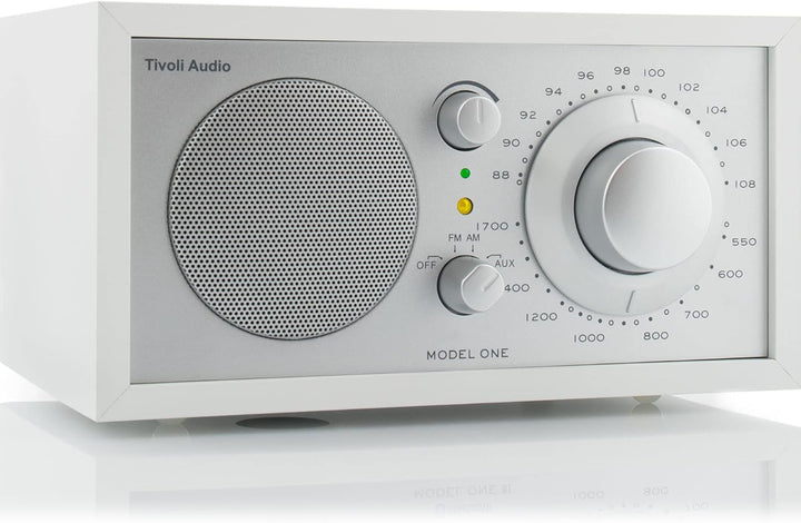 Tivoli Audio Model One UKW-/MW-Radio (Weiss / Silber) white, white