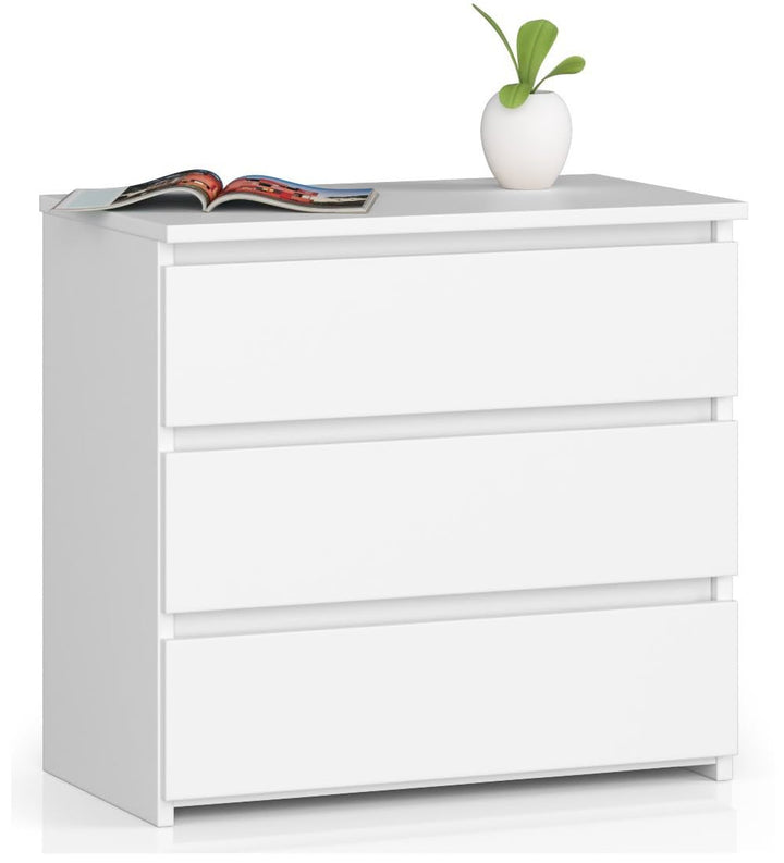 AKORD Kommode Set Schubladen Komodenschrank Sideboard| für das Wohnzimmer Schlafzimmer Wohnzimmersch