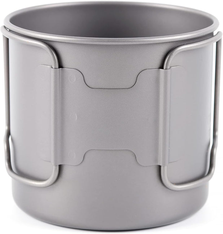 TOAKS Titan Tasse Camping Becher Rucksackreisen Topf Outdoor Picknick Wandern Titanium Geschirr (375