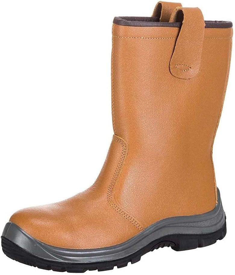 Portwest Total-Sicherheitsgummistiefel S5, Grösse: 44, Farbe: Grün, FW95GNR44 44 EU Grün, 44 EU Grün