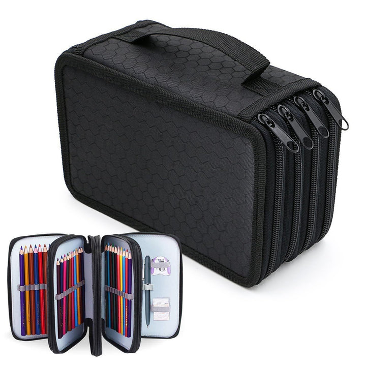 Federmäppchen Grosse 72 Slots Federmappe für Schule Studenten, Arbeit, Office Pen Organizer Holder S