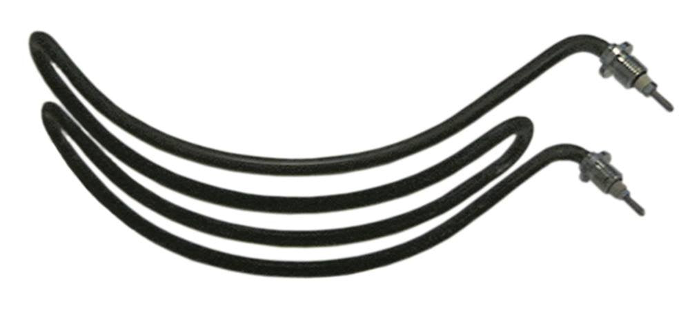 Potis Heizkörper für Drehgrill E1, E2, E3 1300W 230V Länge 270mm Breite 92mm Höhe 80mm Anschluss M4