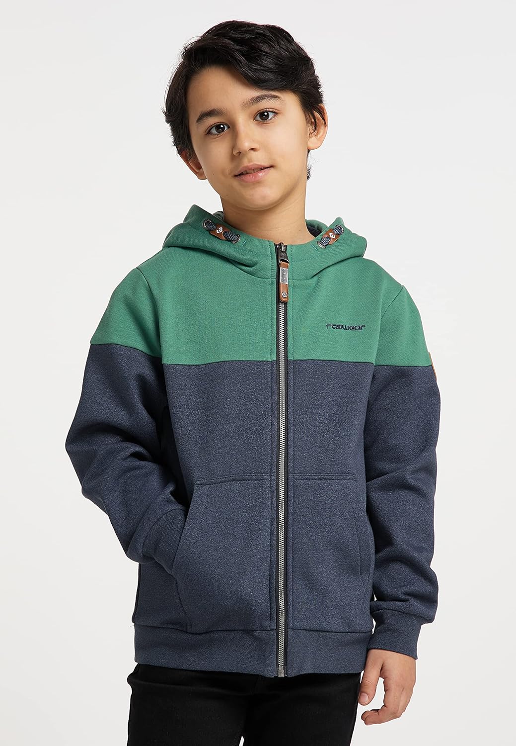 Ragwear Jungen Sweatjacke Lajda Jacke Übergangsjacke Cardigan Kinder Sweater Hoody Kapuzenpullver Ba