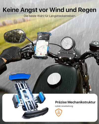 andobil Handyhalterung Fahrrad [2024 Ultimative Sicherheit] Diebstahlschutz fahrradlenker Handyhalte