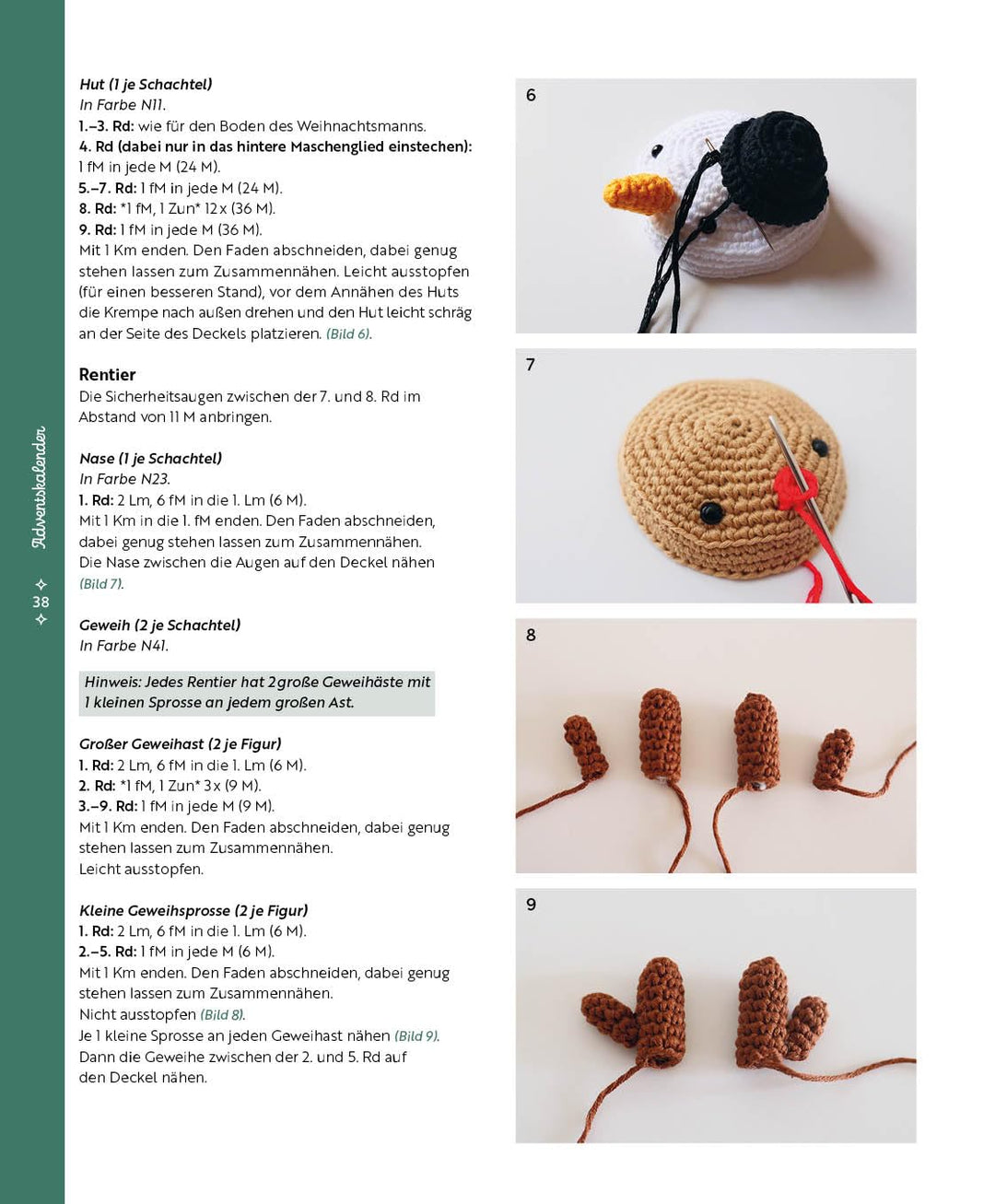 Sweet Christmas – Das Amigurumi-Häkelbuch: Über 30 Figuren und Accessoires zu Weihnachten häkeln – m