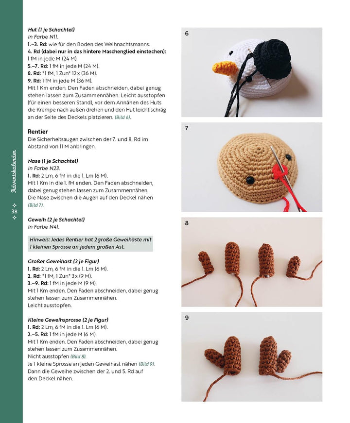 Sweet Christmas – Das Amigurumi-Häkelbuch: Über 30 Figuren und Accessoires zu Weihnachten häkeln – m