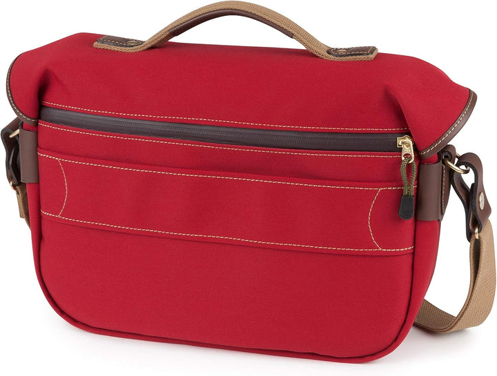 Billingham Hadley Pro 2020 Kameratasche (Burgundy Canvas/Schokoladenleder) Burgunderrotes Segeltuch/