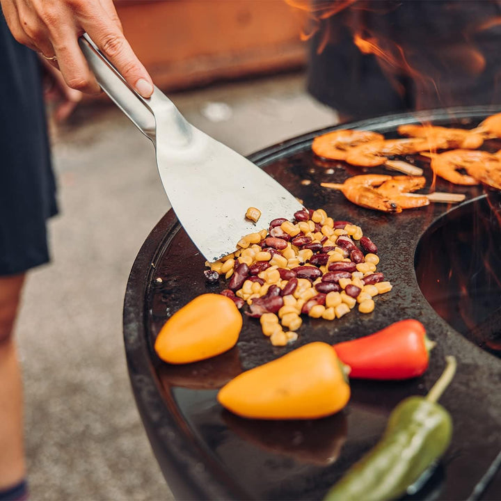 höfats - Spachtel - Grillspachtel und Wender zum Zerteilen und Verrühren von Grillgut sowie zum Rein