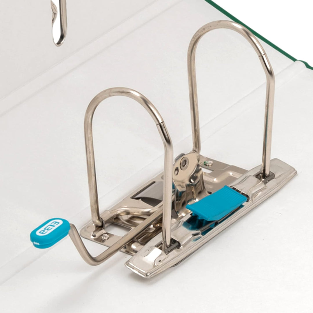 Elba Ordner A4, Smart Pro, 8 cm breit, Kunststoff aussen, grün, 10 Stück grün A4, breit, grün A4, br