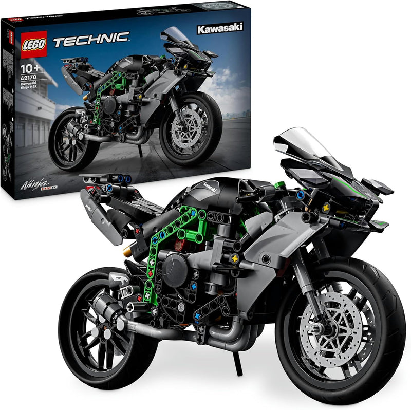 LEGO Technic Kawasaki Ninja H2R Motorrad, Geschenk für Kinder & Erwachsene & Technic NEOM McLaren Fo