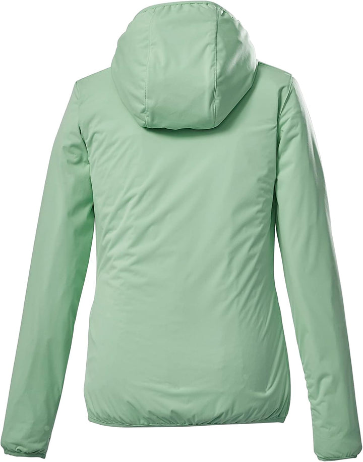Killtec Mädchen Kos 229 Grls Jckt 2-Lagen-Funktionsjacke/Outdoorjacke mit Kapuze, packbar 116 pepper