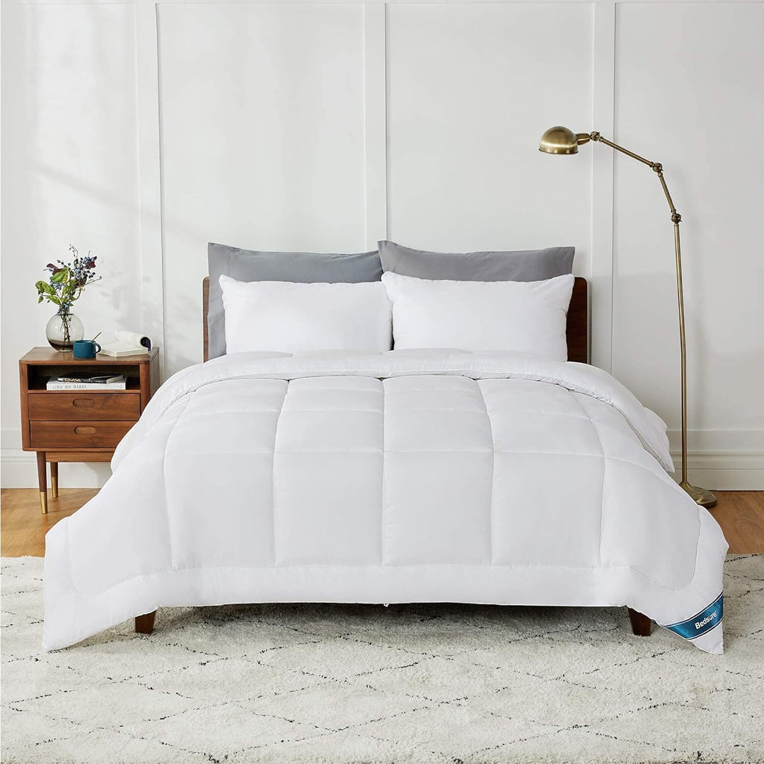 BEDSURE Bettdecke 135x200 Ganzjahresdecke 4 Jahreszeiten, Steppdecke für Allergiker 300GSM Duvet 135