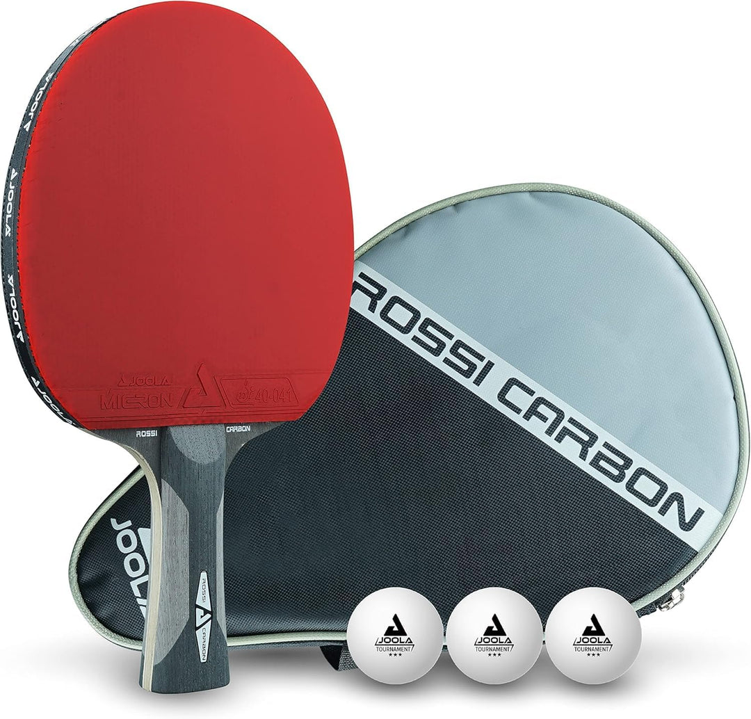 JOOLA ITTF zugelassener Profi Tischtennisschläger INFINITY CARBON, ‎MEGA CARBON und ROSSI CARBON für