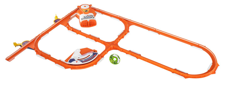 Mattel Y0569 - Hot Wheels Spinshotz Super Boost Spinway Spielset