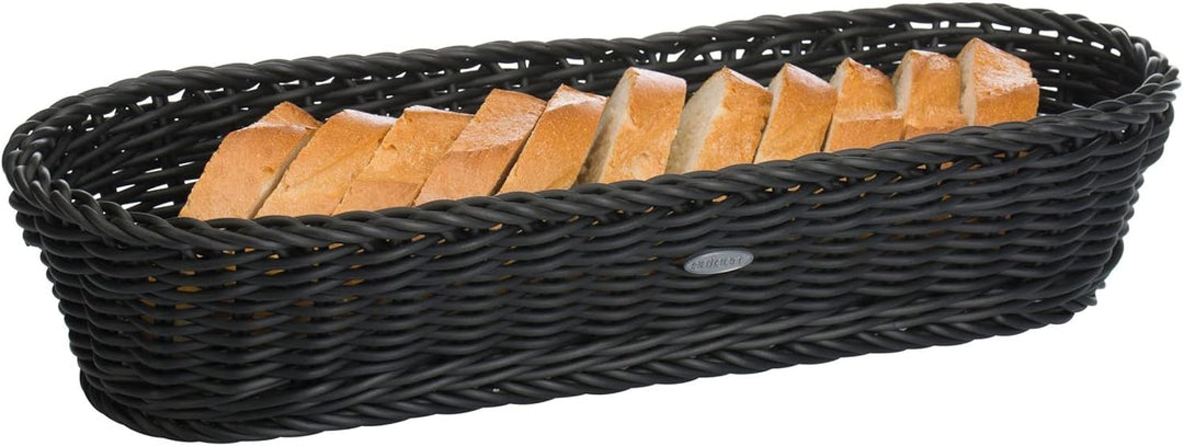 Westmark Mehrzweck-/Baguettekorb, geeignet für Hotel und Gastronomie, Oval, ca. 40 x 16 x8 cm, Synth