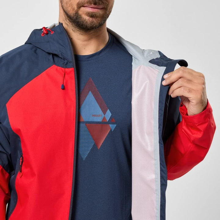 MILLET Herren Fitz Roy Jacket S Rouge/Saphir, S Rouge/Saphir
