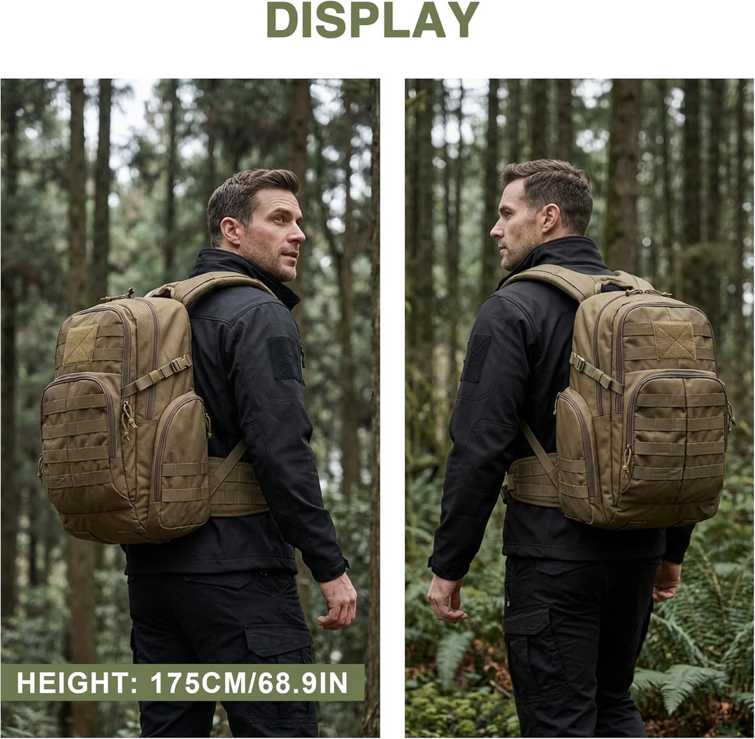 Mardingtop 25L/28L/40L Militär Rucksack Herren Arbeit für Taktischer Assault Wandern Reisen Outdoor