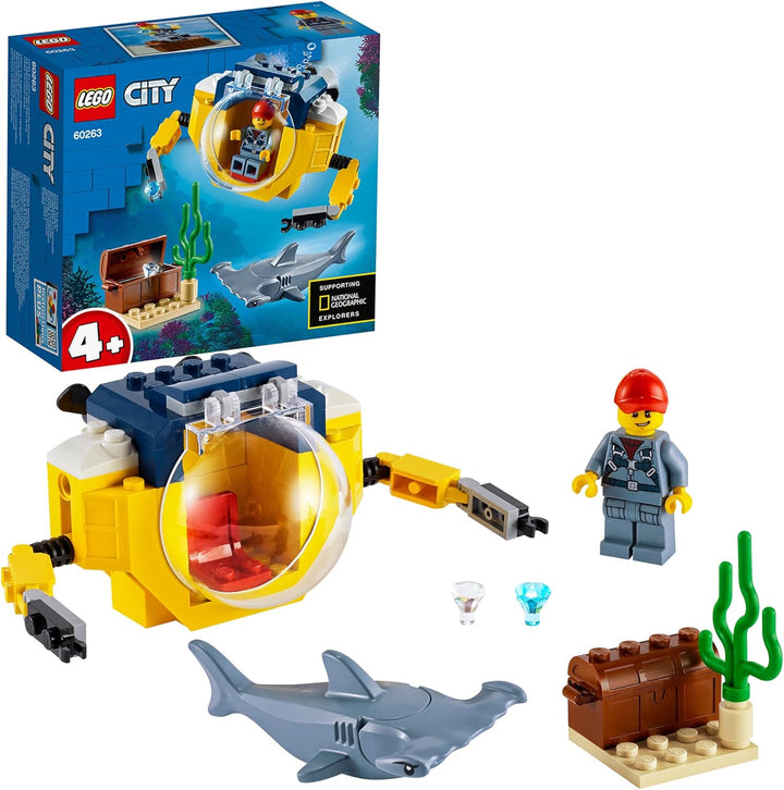 LEGO 60263 City Oceans Mini-U-Boot für Meeresforscher