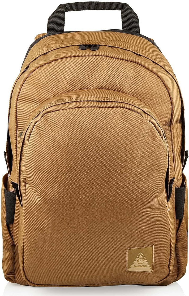 Invicta Round Backpack Geräumiger Rucksack, praktisch & unisex, mit Laptopfach für Uni, Arbeit, Reis