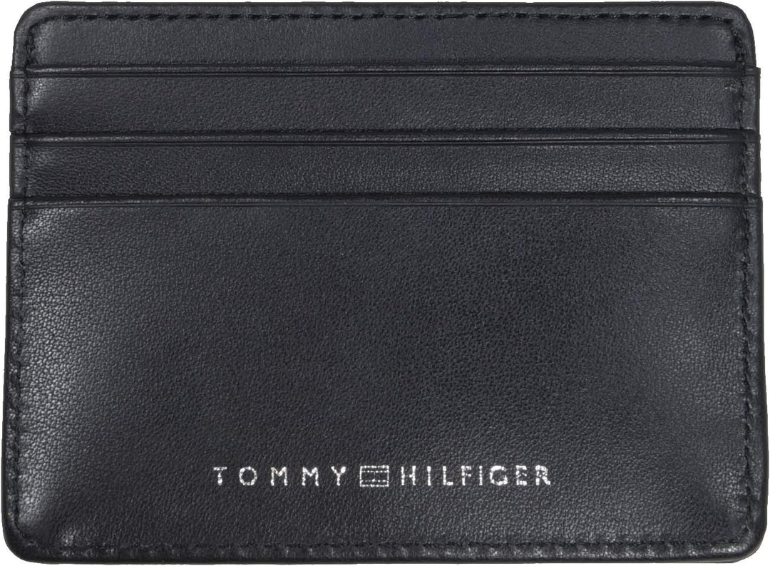 Tommy Hilfiger Damen Ho Eton Cc AND Coin Pckt Keyfob Box Münzbörse, Schwarz (Black), 5x28x23 cm