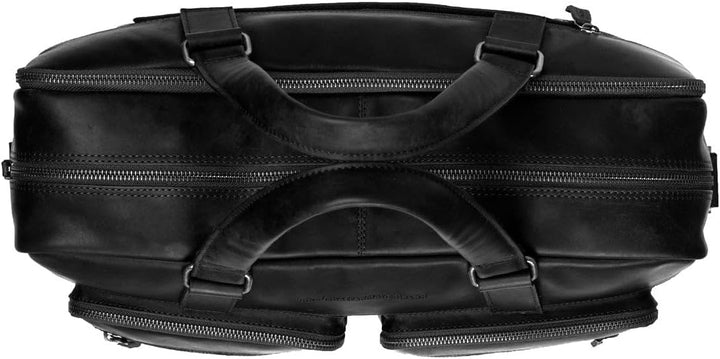 The Chesterfield Brand Misha - Aktentasche 17" Leder 43 cm Schwarz, Schwarz