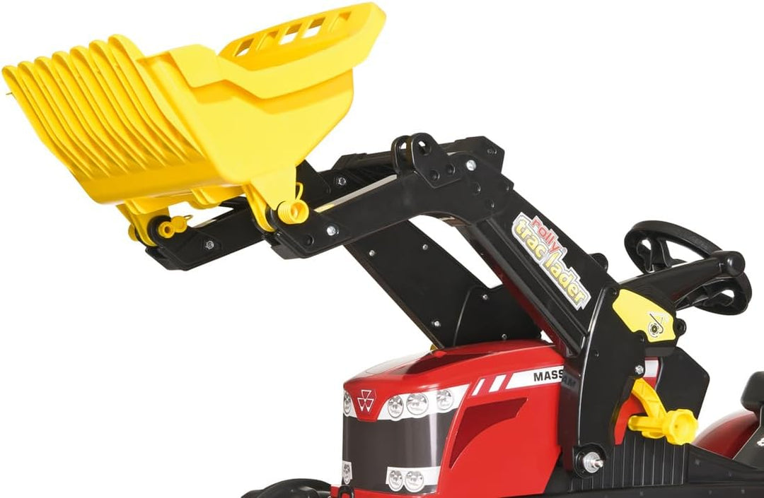 Rolly Toys rollyFarmtrac MF 7726 Tretfahrzeug (für Kinder ab drei Jahre, Flüsterlaufreifen, verstell