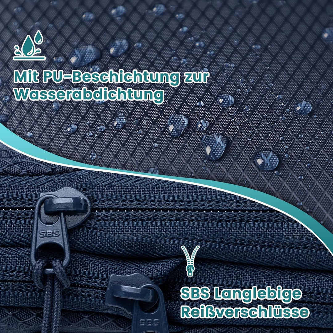 Packing Cubes Compression 8 Stück Koffer Organizer,Wasserdicht PackwüRfel Packtaschen Kompression, T