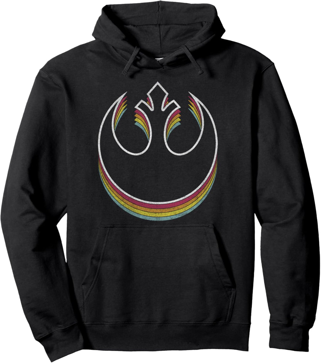 Star Wars Rebel Rainbow 3D Pullover Hoodie