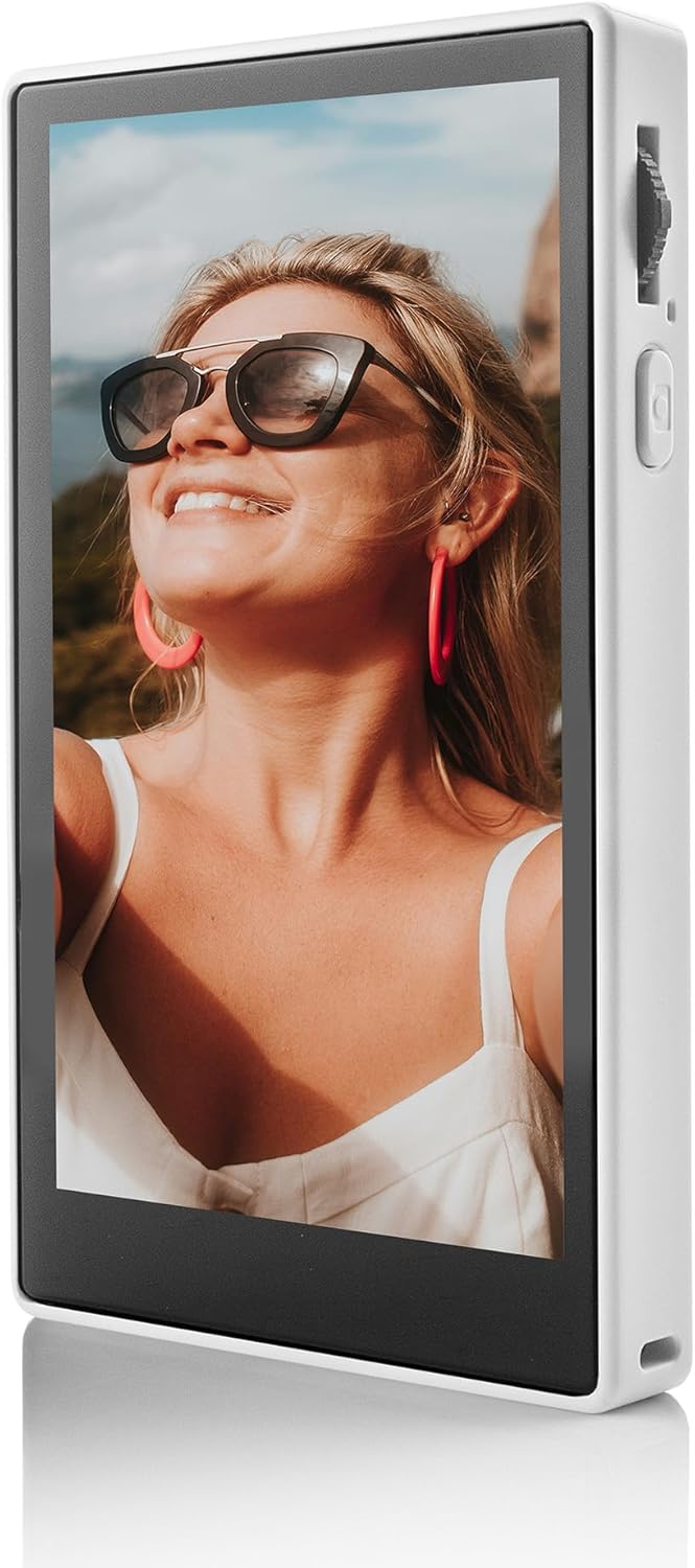 MOJOGEAR VS4 Touchscreen Selfie Vlog Monitor — Drahtloser 3,97 Zoll Monitor für Vlogging mit Smartph