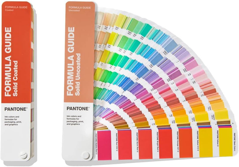 Pantone GP1601B Formula Guide – Beschichtete und unbeschichtete Farbfächer zur Farbreferenz in chrom