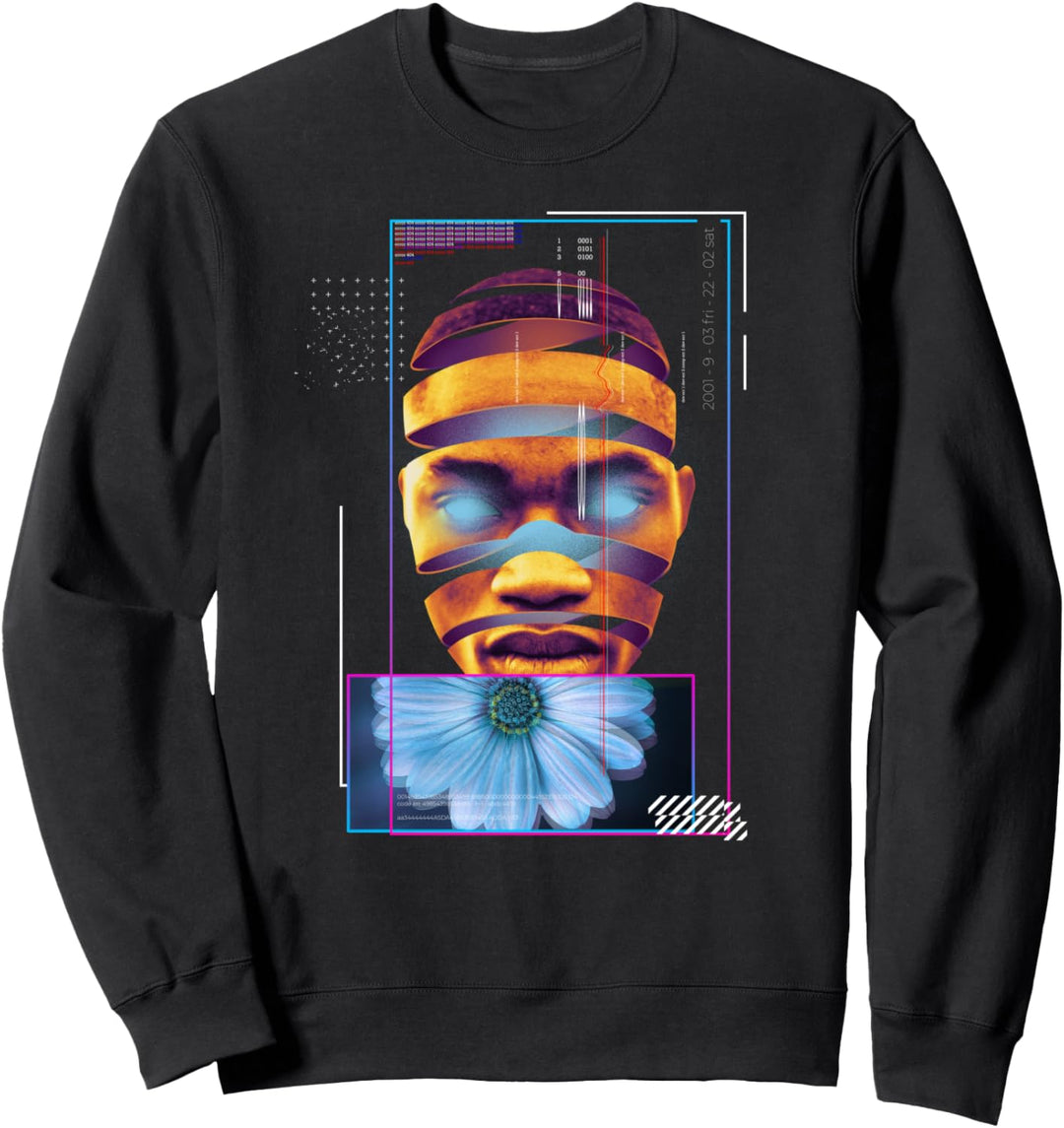 grunge clothes seoul - psychedelic - aesthetic vaporwave Sweatshirt