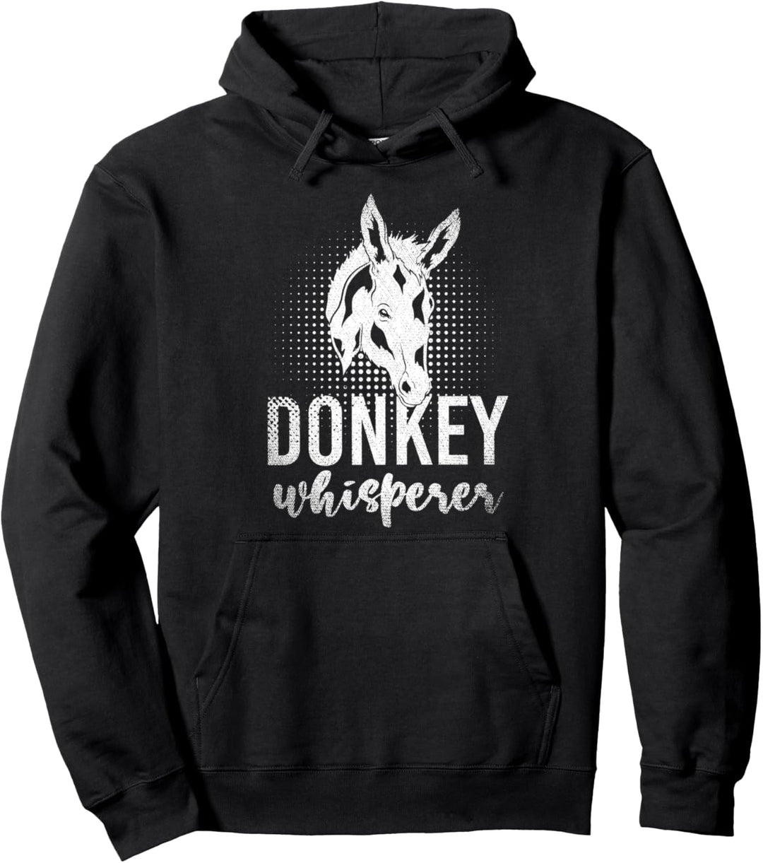 Esel Flüsterer Bauernhof Tier Landwirt Bauer Lustiges Esel Pullover Hoodie