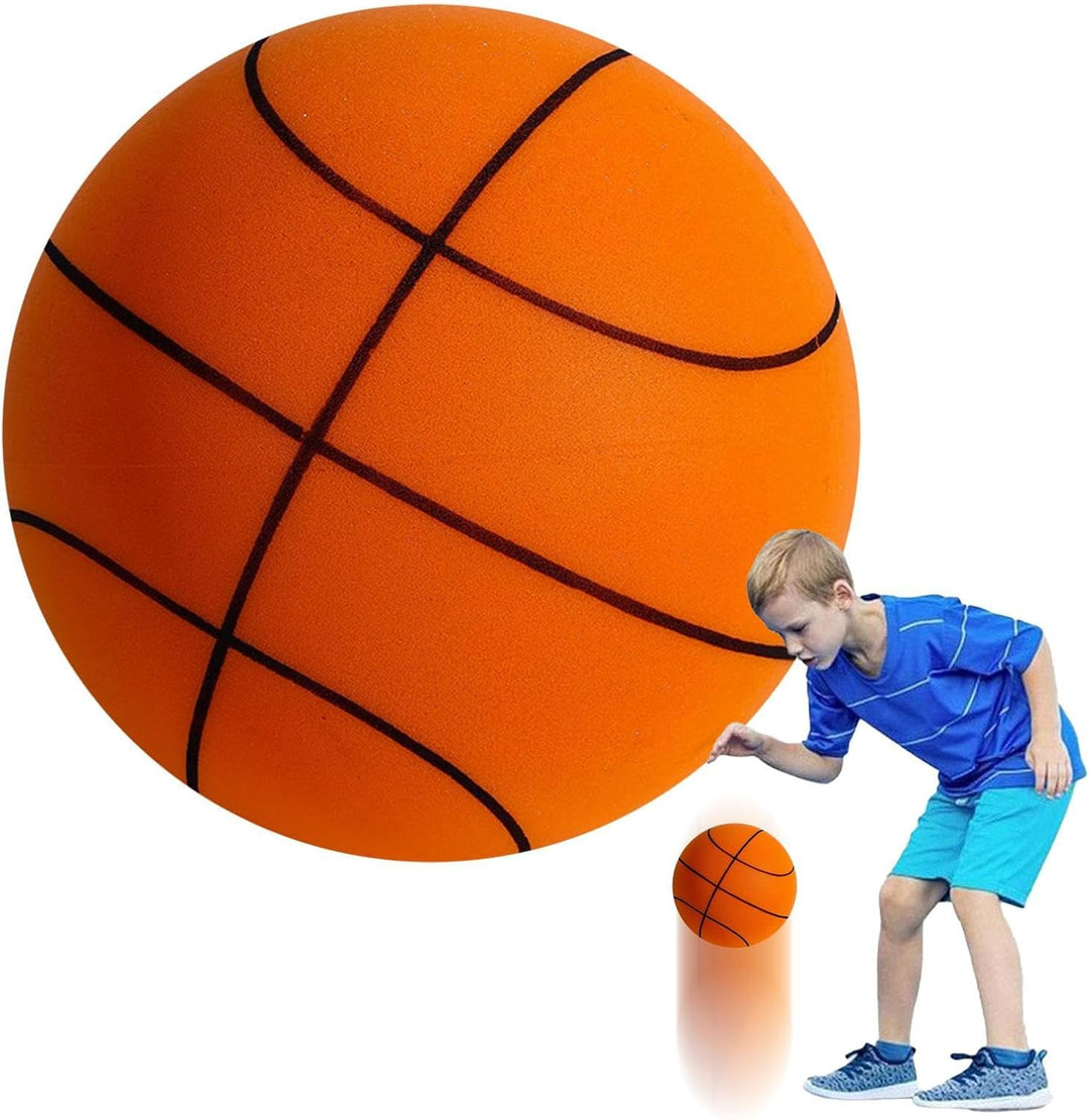 Ruhiger Basketball | Quiet Balls Sicherer, Leichter Indoor-Silentball - Hochelastisch Im Labor Silen