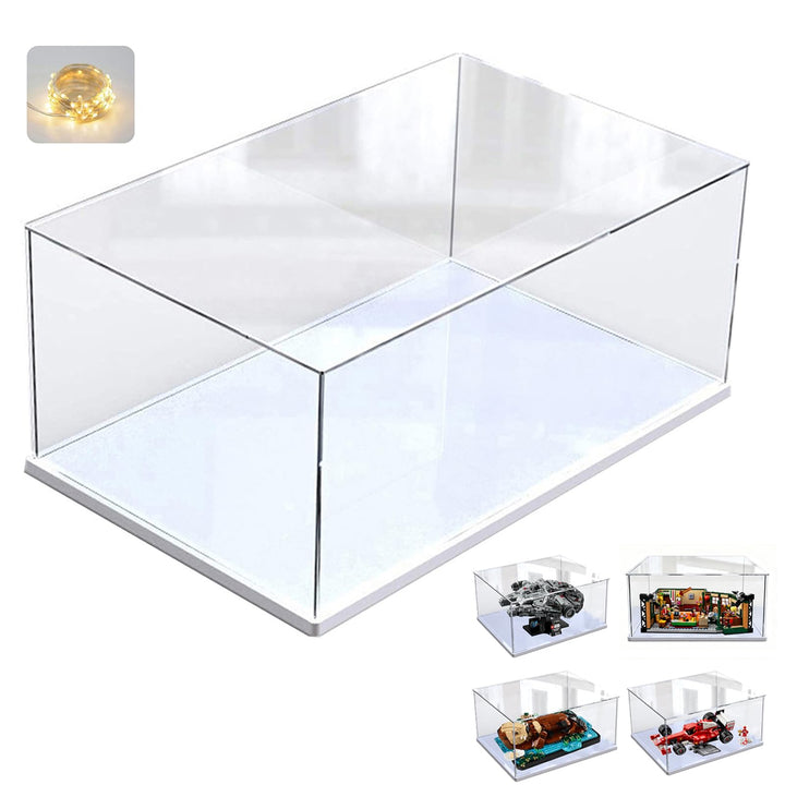 Acryl Vitrine Klar für Lego Actionfiguren Funko Pop Modell Skulptur Transparenter Plexiglas Display
