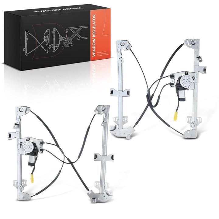 Frankberg 2x Fensterheber Mit Motor Vorne Links und Rechts | Kompatibel mit Partner Combispace 5 G,B