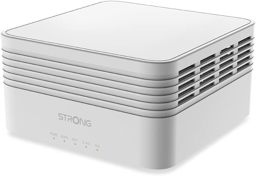 STRONG Atria Wi-Fi Mesh AX3000 Add-On - WLAN-Verstärker für Flächenabdeckung & Geschwindigkeit, Wi-F