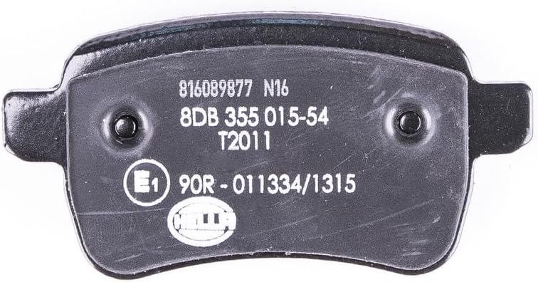 HELLA PAGID 8DB 355 015-541 Bremsbelagsatz - T2011 - Dicke/Stärke: 17.8mm - mit integriertem Verschl
