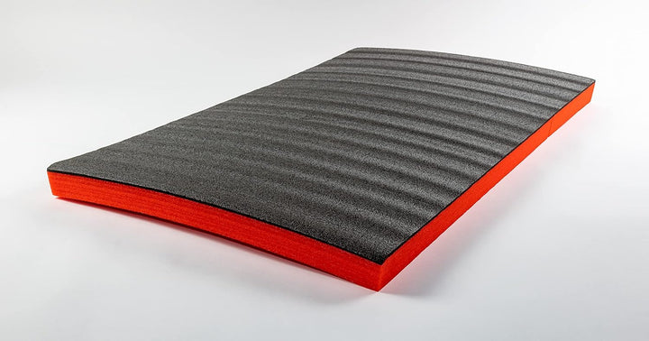 TYGR Multilayer Schaumstoff 1000x600x50 rot für Werkzeug, Kamera & Co. | Einfaches Bearbeiten | Werk
