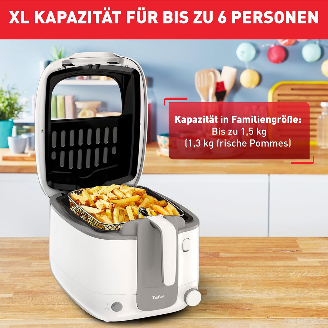 Tefal Fritteuse Super Uno Access FR3100 | Kapazität 2,2 L | Spülmaschinengeeignete Teile | Geruchsfi