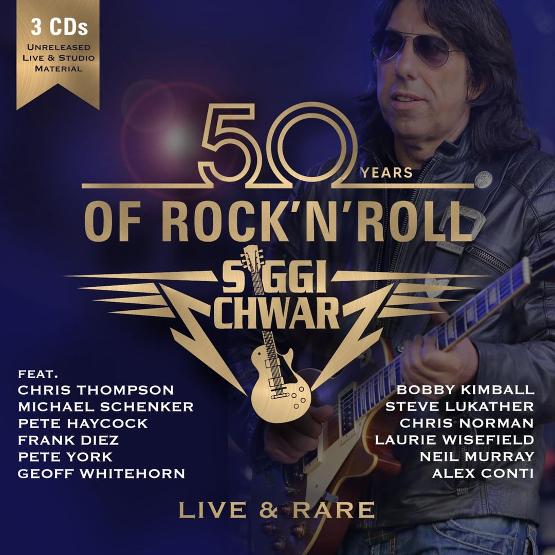 50 Years Of Rock'n'Roll - Live & Rare, Audio-CD