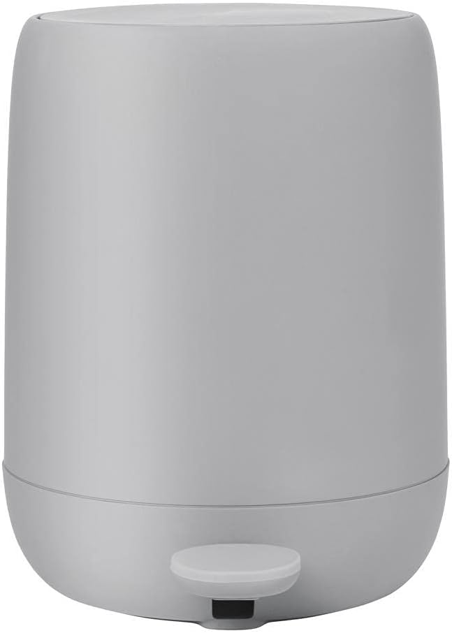 blomus -SONO- Treteimer aus Kunststoff / Silikon, Microchip, 5L Fassungsvermögen, Soft-Close Deckel,