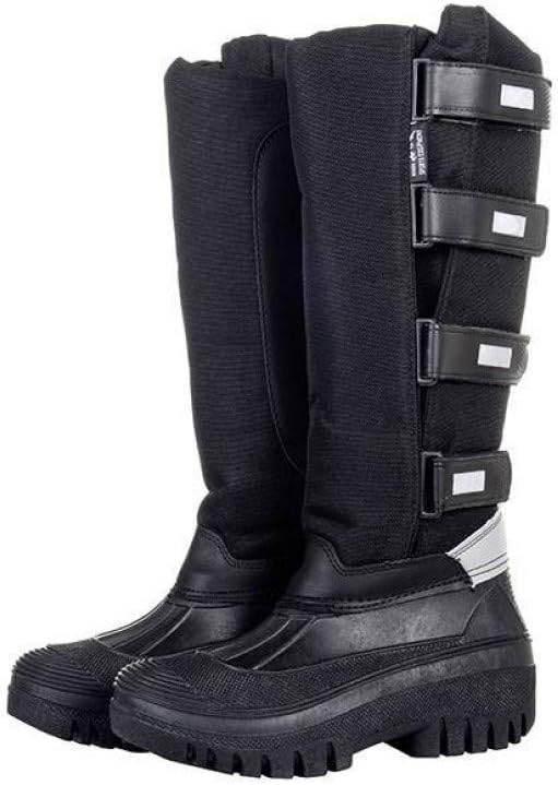 HKM Erwachsene Winterthermostiefel-Kodiak-9100 schwarz44 Hose, 9100 schwarz, 44 44 EU, 44 EU