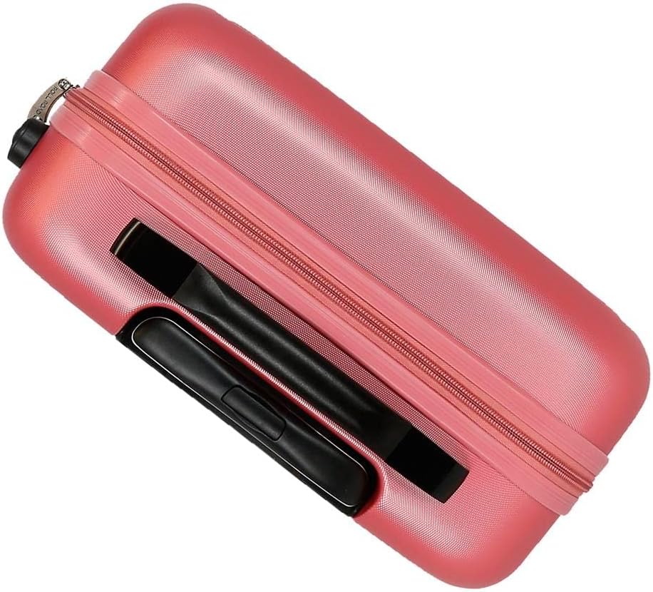 Roll Road Camboya Kabinentrolley, Rosa, 40 x 55 x 20 cm, Hartplastik, seitlich, 37 l, 2,78 kg, 4 Räd