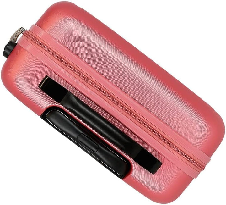 Roll Road Camboya Kabinentrolley, Rosa, 40 x 55 x 20 cm, Hartplastik, seitlich, 37 l, 2,78 kg, 4 Räd