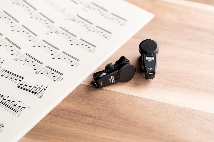 KORG GM-1 Gruppen-Metronom, In-Ear-Design - Packung mit 2 Stück 2 Pack, 2 Pack