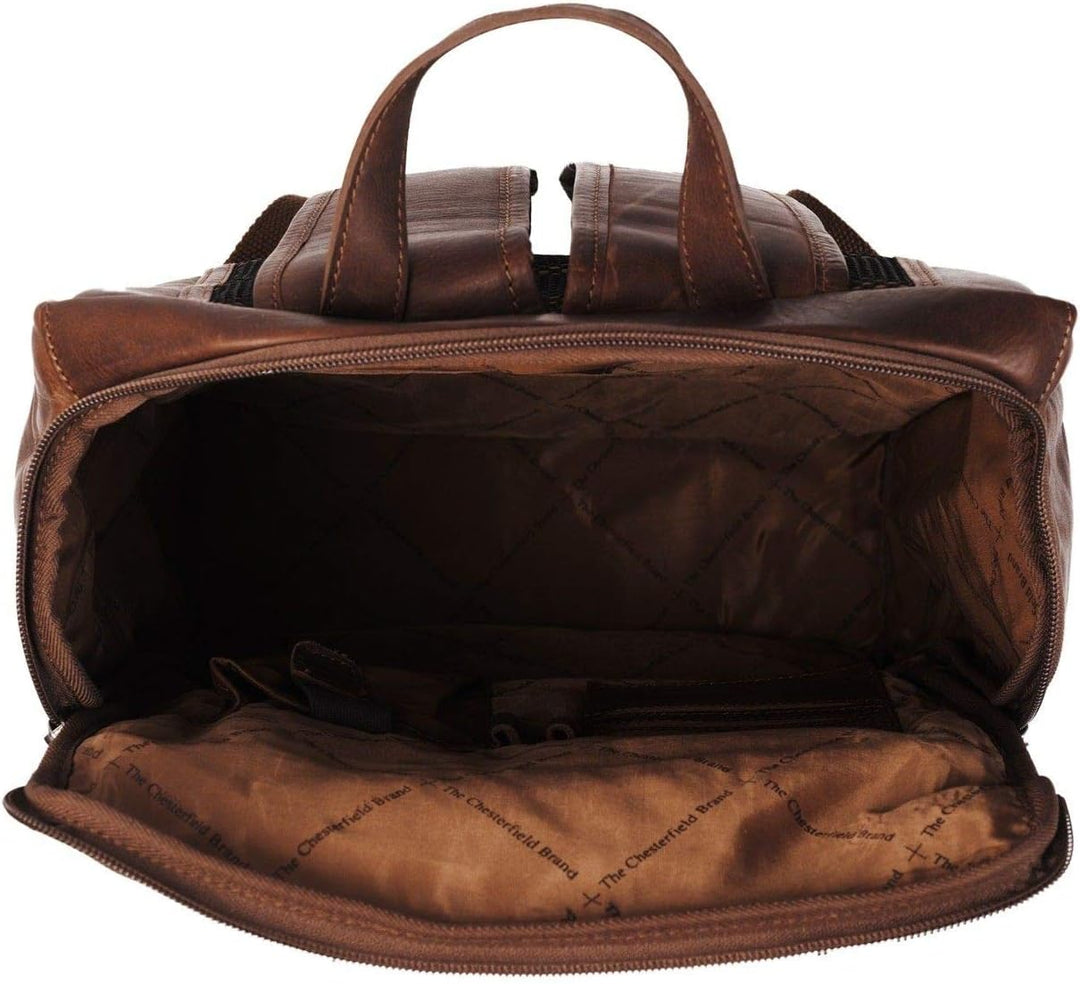 The Chesterfield Brand Rich - Rucksack 15" 40 cm brown, Brown